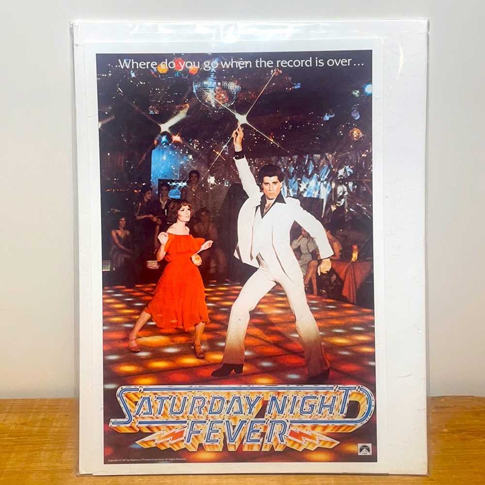 Very Rare 1977 !  Movie Theater Counter Top Pop up Movie Sign! Mint Condition!